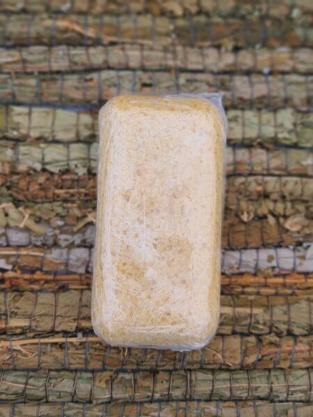 Eucalyptus Aroma Salt Block for Sauna, Steam Room - Infused with Essential Oil, Reusable Salt Brick for Therapeutic Salt Ions & Fresh Aroma