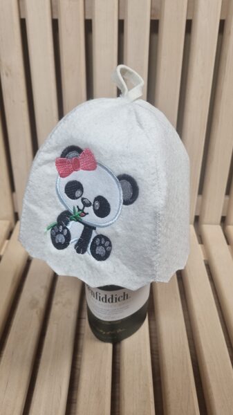 "Eco Wool Sauna Hat for Kids: Natural, Stylish, Sustainable Comfort"