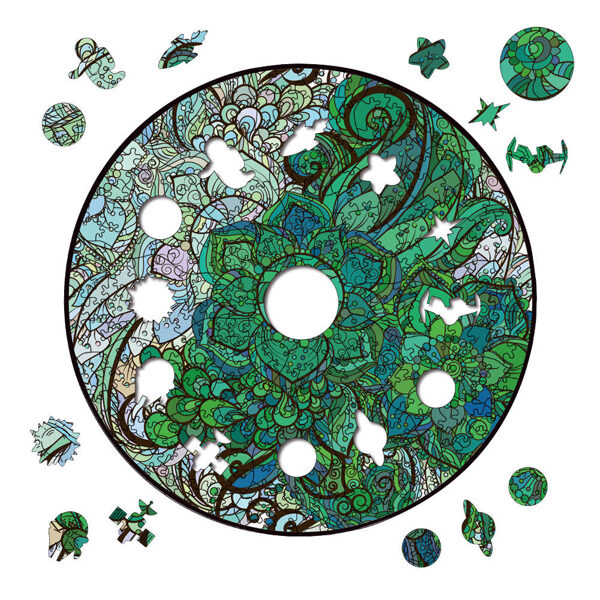 "Wooden Puzzle Adventure – Creative Gift for All Ages"