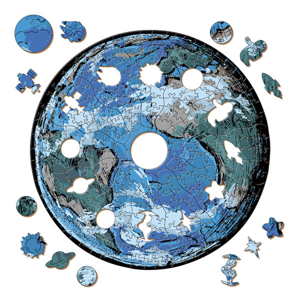 "Unique Wooden Puzzle – Gift Fun for Kids & Adults"