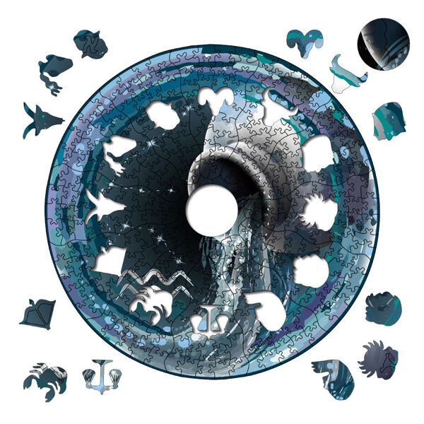 "Challenging Jigsaw Fun – Vibrant Wooden Puzzle Gift"