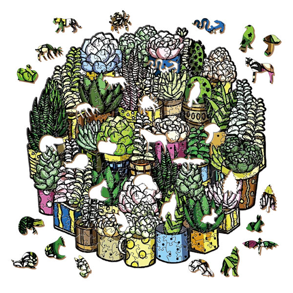 "Unique Wooden Puzzle – A Perfect Gift for Loved Ones"