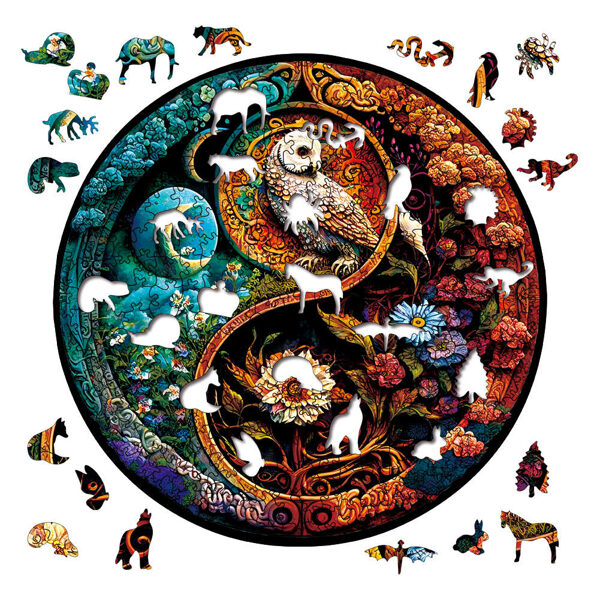 "Adorable Wooden Puzzle – Great Gift for All Ages"