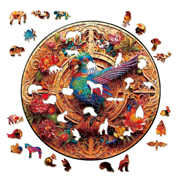 "Wooden Puzzle Game – A Charming Gift for Family Fun"