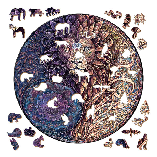 "Unique Wooden Puzzle Set – Fun for Family & Friends"