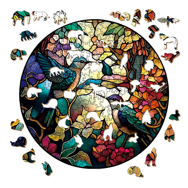 "Creative Wooden Puzzle Gift – Fun for All Ages"