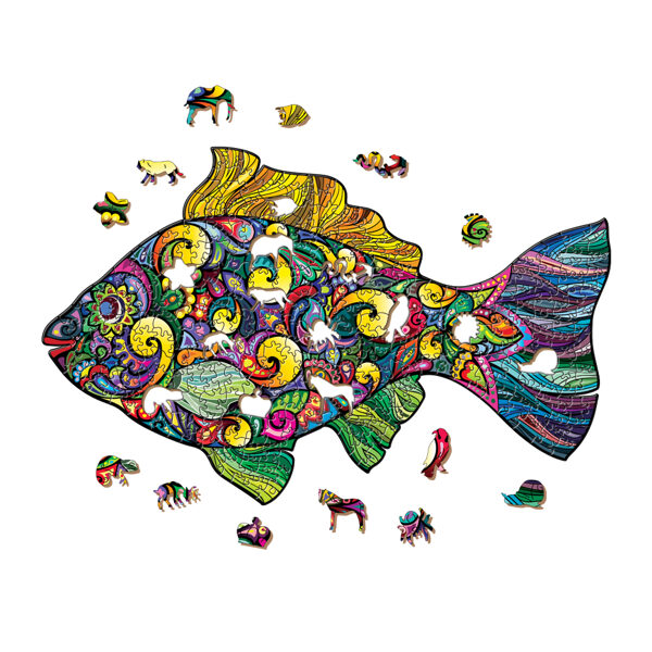 "Handcrafted Wooden Puzzle – Perfect Gift for All Ages"