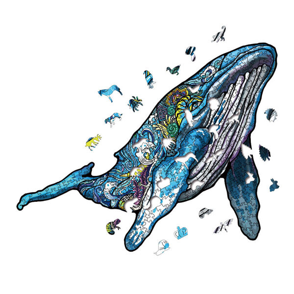 "Unique Wooden Jigsaw Puzzle – Ideal Family Gift"