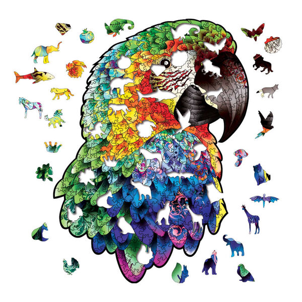 "Challenging Wooden Puzzle Set – Gift for Family Fun"