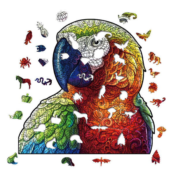 "Cute Handmade Wooden Puzzle – Perfect for Any Occasion"