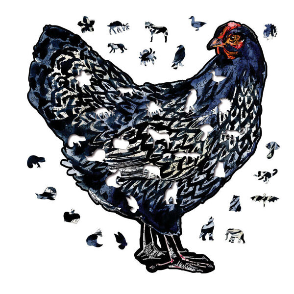 "Challenging Jigsaw Puzzle – Handmade Wooden Gift Set"