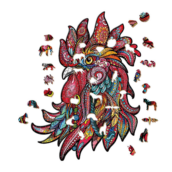 "Creative Wooden Puzzle Game – Ideal for Kids & Adults"