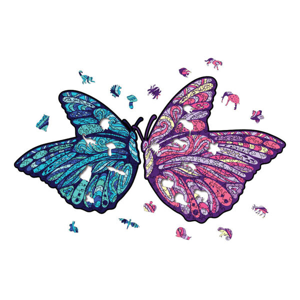 "Cute Handmade Wooden Puzzle – Perfect for Family Fun"