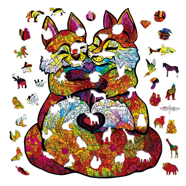 "Creative Wooden Puzzle Game – Fun for Family & Friends"