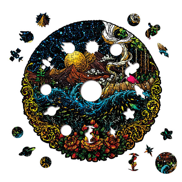 "Handmade Wooden Puzzle – Fun & Challenging Gift Idea"